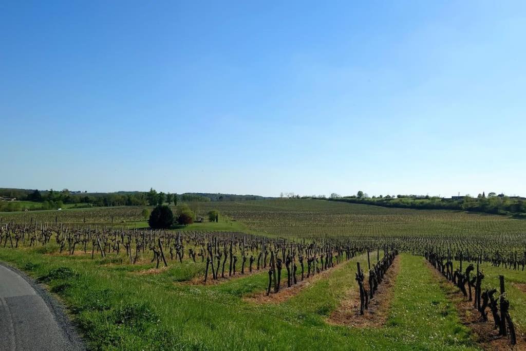 Entre Pierre Et Vigne - Charming Former Winery Farmhouse With Hot Tub & Swimming Pool Monestier  Εξωτερικό φωτογραφία